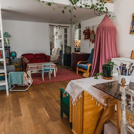 Ferienwohnung Bright Atypical Duplex In Menilmontant Paris Exterior foto