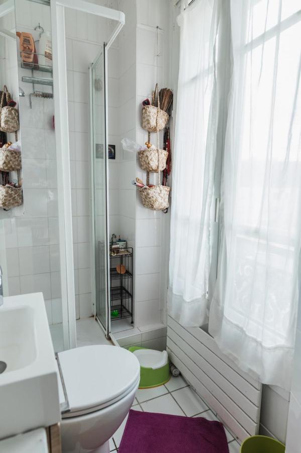 Ferienwohnung Bright Atypical Duplex In Menilmontant Paris Exterior foto