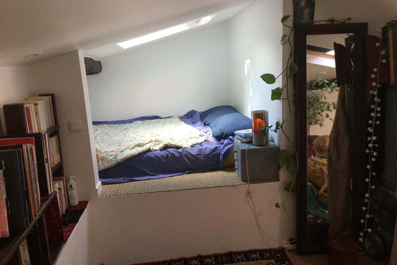 Ferienwohnung Bright Atypical Duplex In Menilmontant Paris Exterior foto