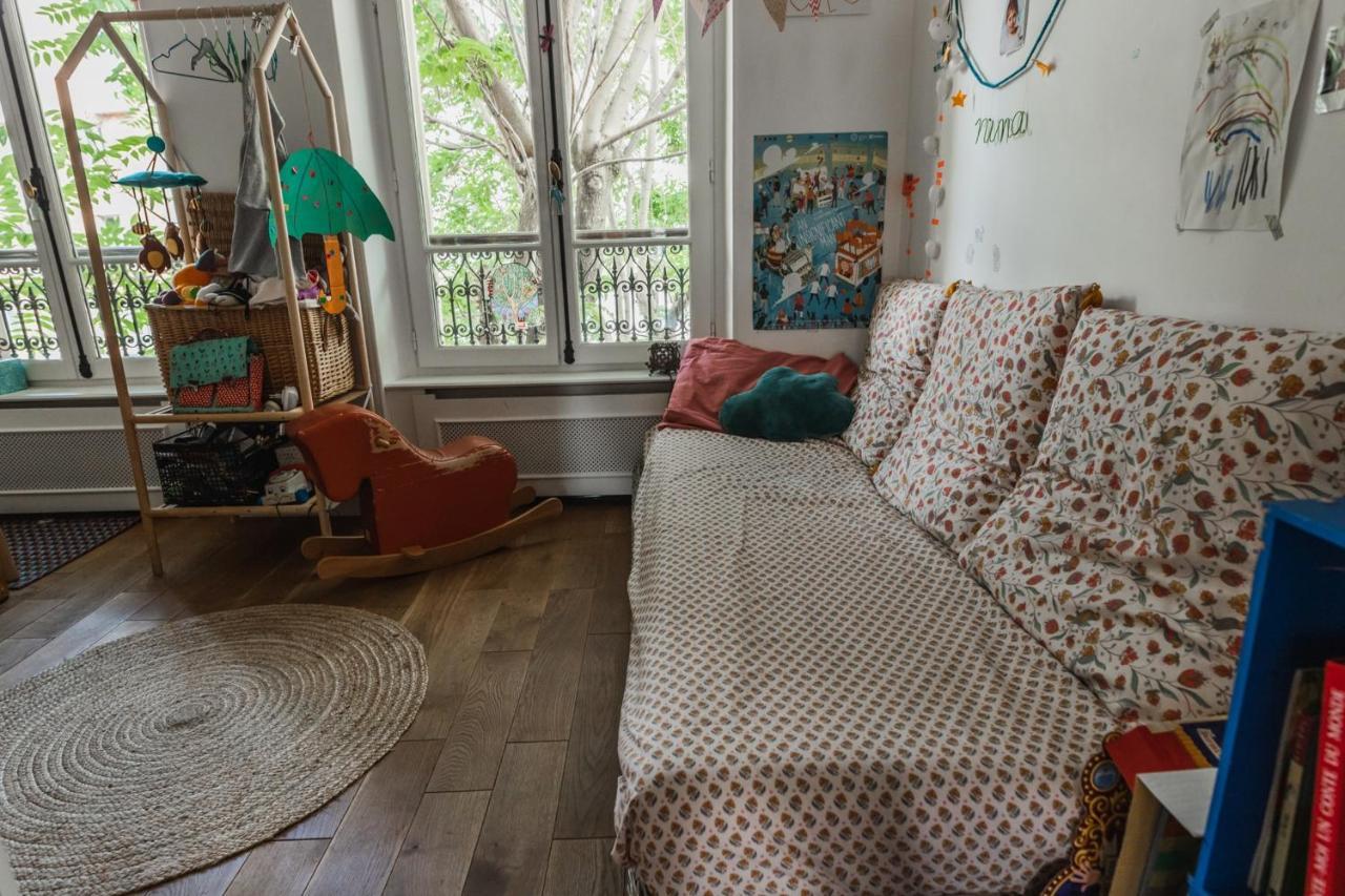 Ferienwohnung Bright Atypical Duplex In Menilmontant Paris Exterior foto